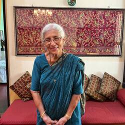 She moved here in 1956 when she was 17