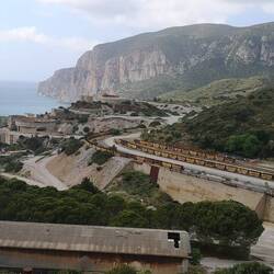 Blick auf das gesamte Bergwerksgelände