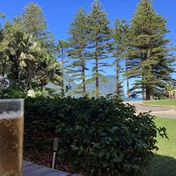 Last beer at Anchorage Restaurant