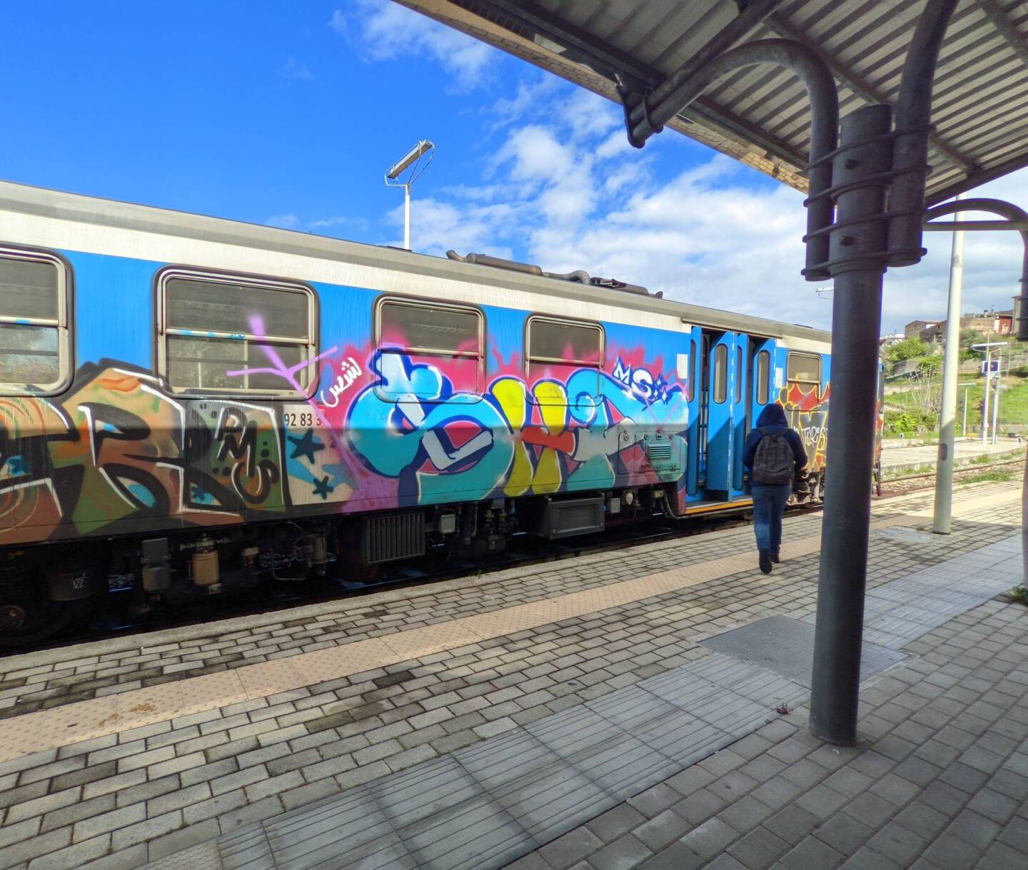 That's the whole train. Pretty short! Schmalspur too!
