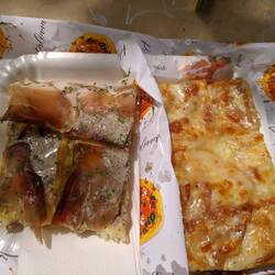 These pizza pieces have been delicious!