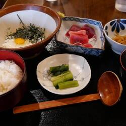 Mein Abendessen -Lachs (ich bin dankbar, dass mir ein netter Mann erklärt, wie ich das anrühren soll