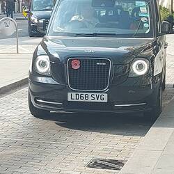 Our first London cab