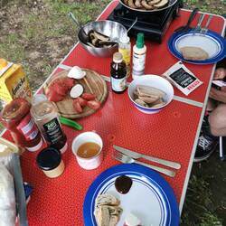 Das Buffet steht...