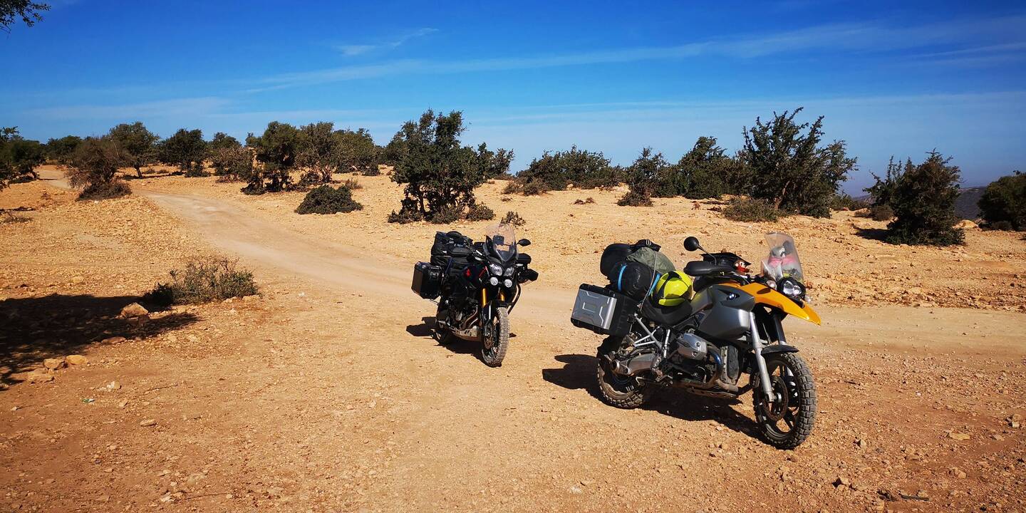 Nach Agadir Abkürzung über Pisten