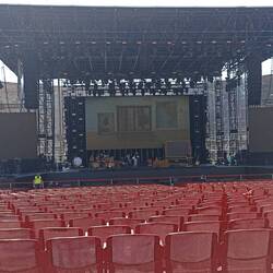 ...and the back row of the stalls.