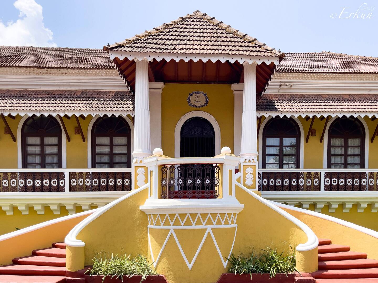 Portuguese era house from 1892 — Margoa, India.