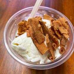 Hier war echte Kokosnuss untergemischt