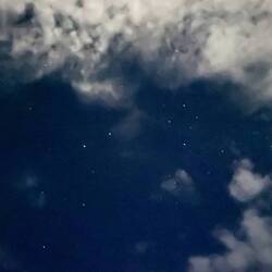 Kreuz des Südens Mitternacht im Halbmondlicht