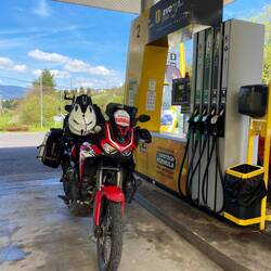 heute gab's mal 100 Oktan