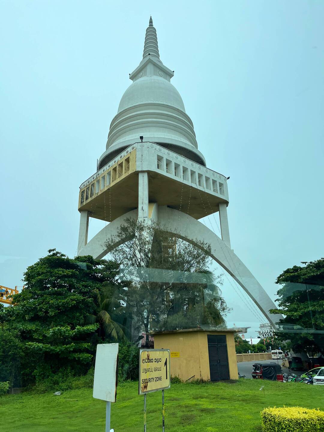 Elevated Buddhist temple