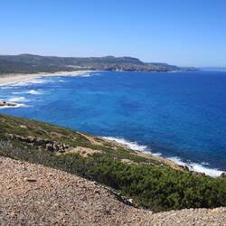 Ein Blick zurück ans Meer
