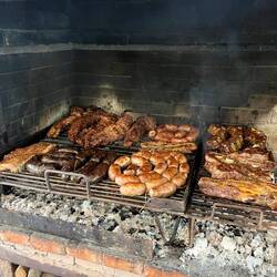 Delicious meat on the BBQ!!