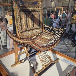 Tutankhamon chair from his tomb