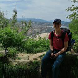 Kurz vor San Sebastian