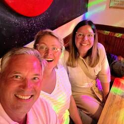 Warten auf den Auftritt