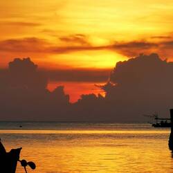 Fast jeden Abend ein anderes Naturspektakel