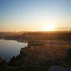 Morgenspaziergang vor der Abreise