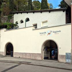 Talstation des Sessellifts nach Dorf Tirol