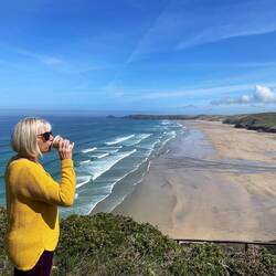 Perranporth beach- undestandably very popular here