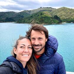 Sur le ferry entre Wellington et Picton