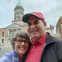 Starting our day at Dublin Castle.