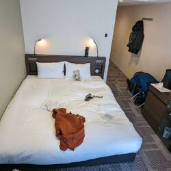 Wieder ein richtiges Bett.