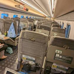 Die Shinkansen sind so komfortabel und schnell...