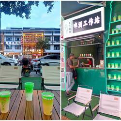 Nach 3 langen Wandertagen geniessen wir ein paar Becher leckeres chinesisches Craft Bier 👌🍻😁