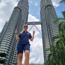 Die Petronas Twin Towers.