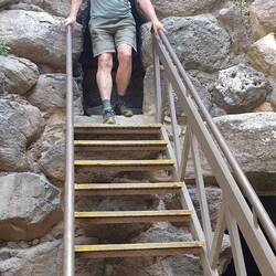 Offensichtlich waren die Bewohner dieser Bauten etwas kleiner