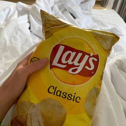 Diese Chipstüte hat mich satte 5,10€ gekostet.