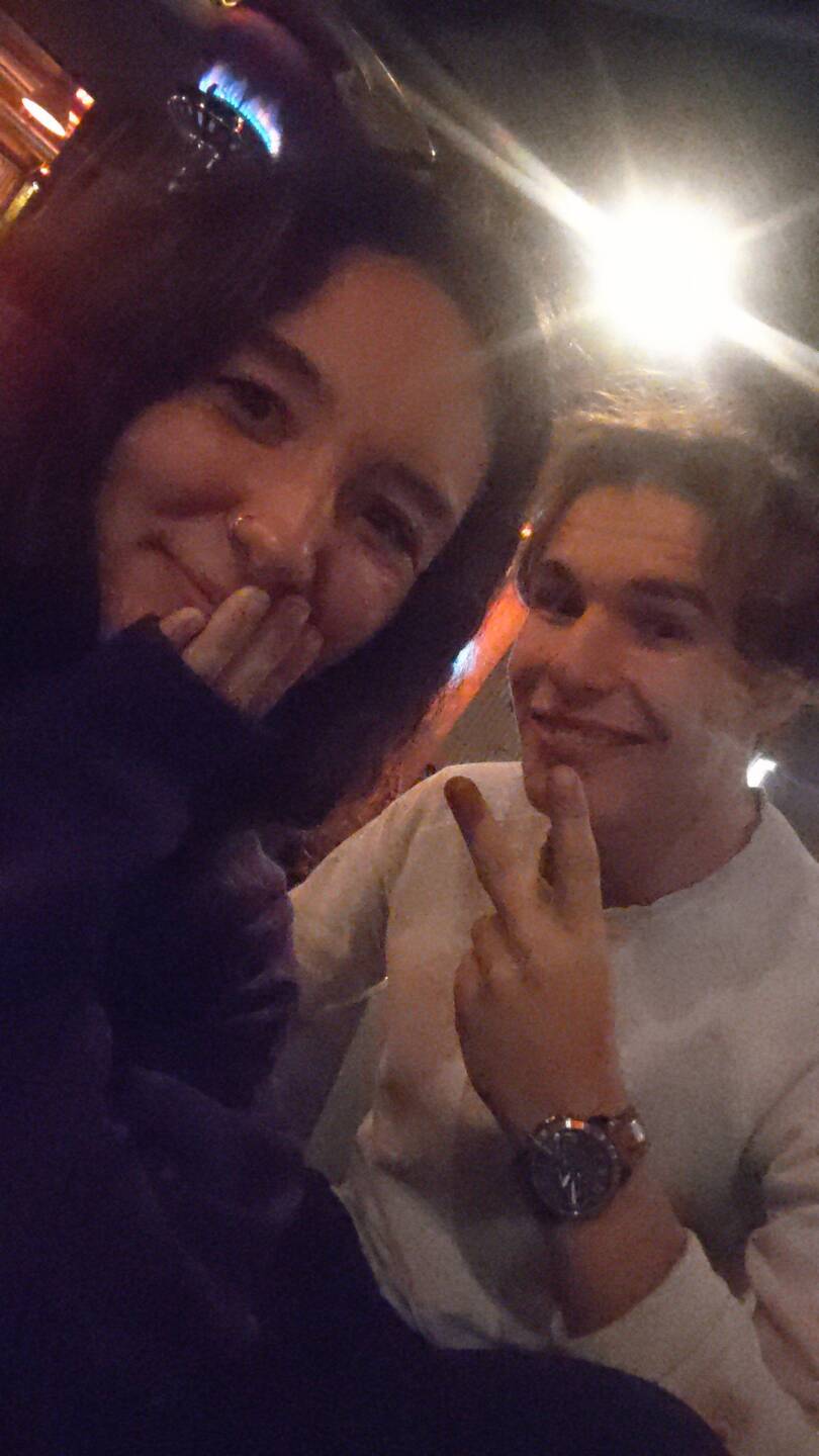 Reunion with Seb!