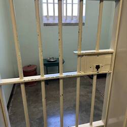 Nelson Mandela's cell for 18 years.