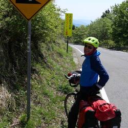 Die Steigungen bzw. das Gefälle steigern sich....