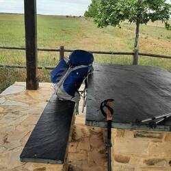 A rest stop on the way