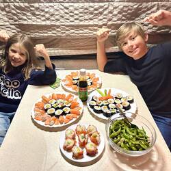 Mission soirée sushi accomplie ✅