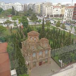 Thessaloniki from hostel 7 floor bar.