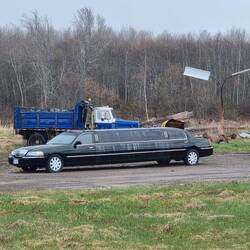 Of course they'd be a limo in the middle of nowhere