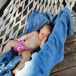 Nickerchen in der Hängematte