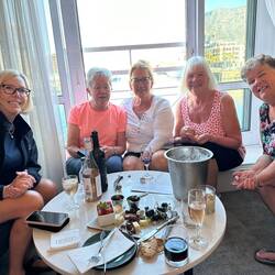 Afternoon refreshments to hold us over until dinner