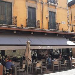 The hostel where I am staying- 2nd floor of old building