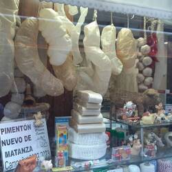 A quirky shop display.