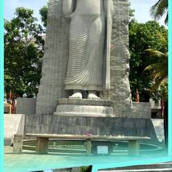China embassy in lower left which is next door to this statue which they donated to Colombo