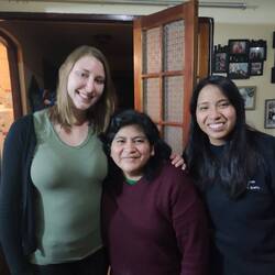 Mini Gastmueter u ihri eint Tochter...die zwöit Tochter isch leider nid ume gsi fürs Foti