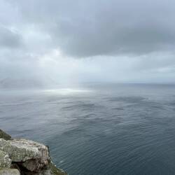 Ethereal view of the ocean