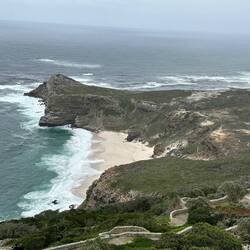 View from the lighthouse at Cape Point