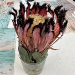 Beautiful table decorations at Dutchies on Grotto Beach