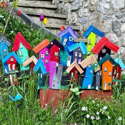 Yard art in Switzerland