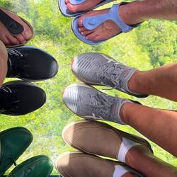 Glass floor